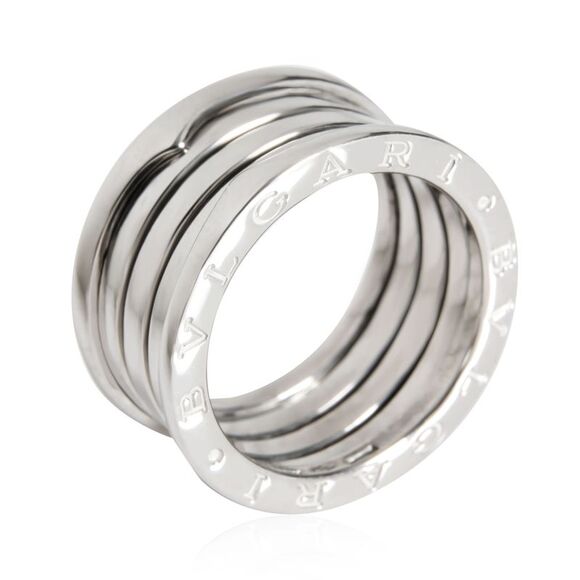 BVLGARI B.Zero1 Four-Band Ring in 18k White Gold - Picture 3 of 4
